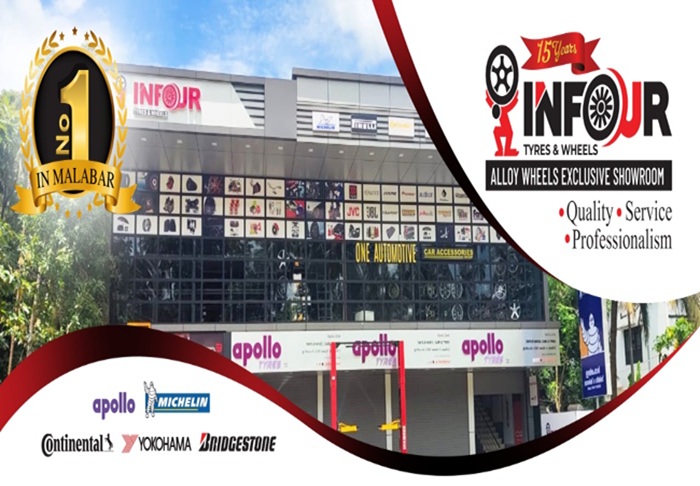 Infour Tyres & Wheels Perinthalmanna Malappuram