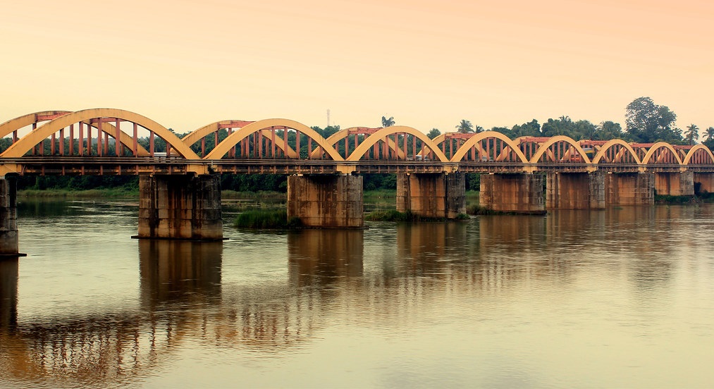 Kuttippuram Bridge Malappuram view